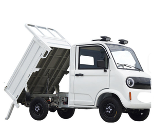 Véhicules agricoles électriques à quatre roues les plus vendus, nouveaux mini-dumpers hydrauliques de 800 kg de capacité de charge - Product Image 3