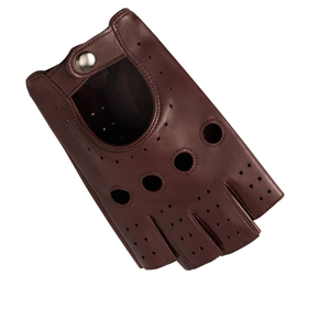 Nuevos Guantes de Conducción de Cuero Genuino para Hombre, Transpirables, Personalizados, Resistentes, para Exteriores, de Pakistán - Product Image 5