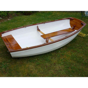Bateau à rames de loisirs sportif en fibre de verre et bois, sur mesure, 6 pieds - Product Image 3