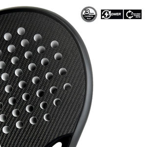 Raquette de padel professionnelle avec noyau EVA de 38 mm, fibre de carbone 3K 12K 18K, design personnalisé pour les joueurs sportifs - Product Image 4