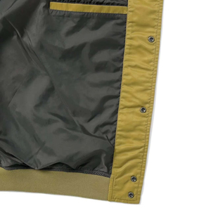 Plus Size <b>Thin</b> Quick Dry Windproof Breathable Eco-Friendly <b>Men</b> Satin Bomber <b>Jacket</b> Stand Collar Front Logo Comfortable Wear Made - Product Image 5