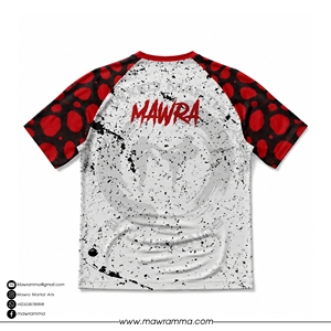 Rashguard Mawra Samurai Personalizado al por Mayor para MMA y BJJ, Manga Corta, Ropa de Lucha, Transpirable, UPF50+, Secado Rápido, Unisex - Product Image 4