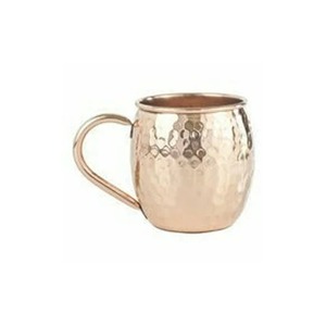 Pure <b>Copper</b> Round Shaped Embossed Design Moscow Mule Beer Mug <b>Cup</b>-450 ML - Product Image 5