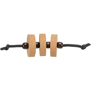 Juguetes Interactivos para Mascotas CityStyle, Poleas de Corcho/Madera en Cuerda, 4 Unidades de 14 cm - Product Image 1