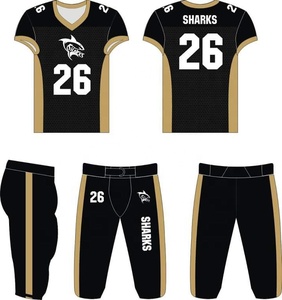 Nuevo Diseño Personalizado de Camiseta de Fútbol Americano, Uniforme de Fútbol Americano - Product Image 5