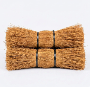 Fibra de Coco Cruda Cocobristle (25 cm, Marrón Claro, 250g/paquete) Natural y Duradera para Escobas, Cepillos, Proyectos de Manualidades e Industriales - Product Image 1