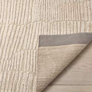 Tapis moderne de haute qualité en laine/soie noué à la main, antidérapant, adapté aux animaux domestiques, rembourré, résistant aux taches, pour ensembles de tapis - Product Image 4