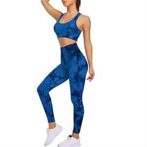 Conjunto de Yoga para Mujer, Ropa Deportiva Combinada para Estirar Todo el Cuerpo, para Gimnasio o Uso Casual - Product Image 6
