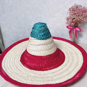 Chapeaux de paille mexicains personnalisés en gros pour les entreprises d'événements, les décorations de fêtes, les restaurants à thème et les festivals - Product Image 1