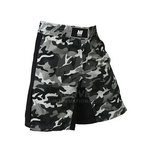 Shorts MMA fabriqués au Pakistan, prix bas, contraste de couleurs, haute qualité, confortables, pour hommes - Product Image 3