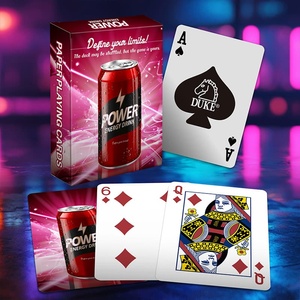 280gsm Blue Core Paper Custom Paper <b>Playing</b> <b>Cards</b> in Tuck Box - Product Image 4