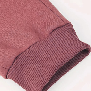 Sudadera con Capucha para Hombre, Gris, Sólida, Ecológica, Transpirable, 100% Algodón, Felpa, 300g, Cintura Elástica, Manga Larga, Informal - Product Image 6