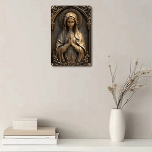 CIFbuy - Arte Religioso de Metal con la Virgen María para Bar y Hogar, Servicio de Recogida en TikTok - Product Image 5