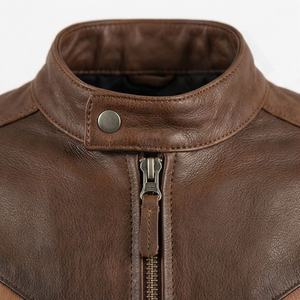 Chaqueta de Motociclista de Cuero Genuino para Hombre de la Mejor Calidad, Nueva Colección de Invierno, Chaquetas de Motocicleta con Protecciones Desmontables Personalizadas - Product Image 4