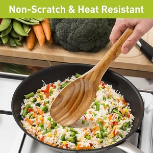 Cuillère à thé en bois de qualité supérieure, écologique, durable, pour café, thé, sucre, lavable au lave-vaisselle, recyclable, de qualité alimentaire, pour les fêtes - Product Image 4