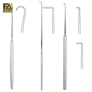 Ensemble d'instruments chirurgicaux manuels de classe I pour utilisation en chirurgie, crochets et sondes en acier inoxydable, logos personnalisés - Product Image 1