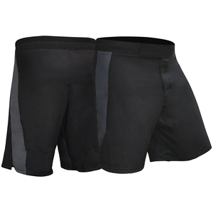 Shorts MMA pour hommes, best-sellers, haute qualité, taille élastique, pour entraînement et boxe, couleur unie, pour arts martiaux. - Product Image 1