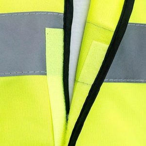 Gilet de sécurité haute visibilité sur mesure, respirant, antibactérien, unisexe, imprimé, nouvelle arrivée, prix abordable, haute qualité - Product Image 6