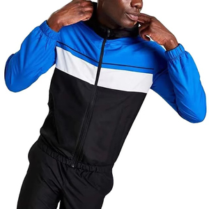 Wholesale Men Windbreaker <b>Set</b> Produced With Lightweight Material Offering Breathable Feel And Flexible Athletic Movement Custom - Product Image 6