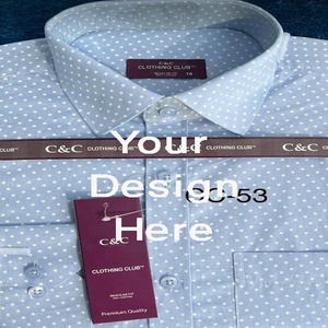 Bán Buôn 100% Cotton Dài Tay Áo Chính Thức Ăn Mặc Áo Sơ Mi Thiết Kế Mới Nhất Với Biểu Tượng Tùy Chỉnh Của Nam Giới Giản Dị Cộng Với Kích Thước Xuất Khẩu Từ Nhà Cung Cấp - Product Image 3