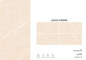 Carreaux de porcelaine de haute résistance, design sculpté, format 600x1200, grands carreaux pour la décoration intérieure commerciale - Product Image 2