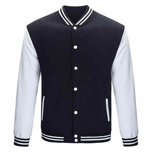 High Quality Men's Baseball Letterman Varsity <b>Jacket</b> Coated <b>Canvas</b> Winter Anti-Bacterial Custom Embroidery - Product Image 6