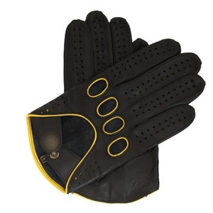 Gants de motard en cuir Stealth Ride à doigts ouverts, respirants, équipement de performance, logo personnalisé, vente en gros, faible MOQ, fournisseur en gros - Product Image 1