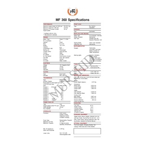 Duradero Massey Ferguson 360 para África con equipo de labranza compatible listo para envío a Zambia - Product Image 6