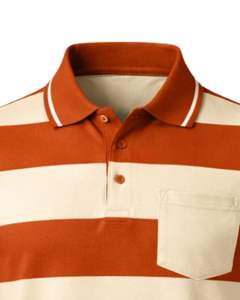 Polo de Algodón Personalizado para Hombre en Color Granate con Cuello y Ribete de Manga en Contraste Negro, Corte Clásico, Casual, Verano, Suministro al por Mayor OEM - Product Image 5