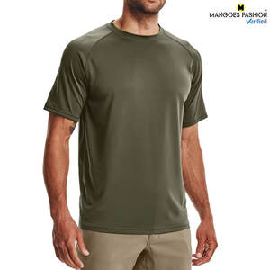 เสื้อยืดออกกำลังกายผู้ชายพรีเมียม คอเต่า ระบายอากาศได้ดี แขนสั้น ทรงปกติ สำหรับฤดูร้อน เหมาะสำหรับฟิตเนสและออกกำลังกาย - Product Image 4