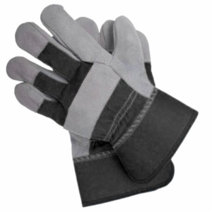 Guantes de Trabajo para Montadores Canadienses, Resistentes, de Seguridad Industrial, Reforzados con Cuero Vacuno, Cómodos, de Algodón, Color Personalizado - Product Image 2