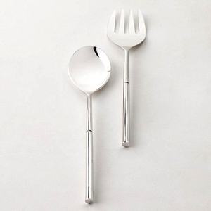 Serveur à salade en acier inoxydable, modèle d'alligator gaufré en laiton, Style occidental, w - Product Image 3