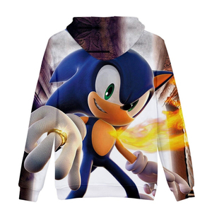 Sudaderas con Capucha para Hombre, Unisex, Sublimación 3D, Sudaderas con Capucha Personalizadas, Transpirables, de Poliéster 3D, con Estampado de Lobo en 3D - Product Image 2