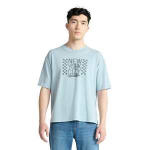 Nouveauté T-shirt en coton à imprimé graphique pour homme, col rond, manches courtes, décontracté, élégant, surdimensionné, fabriqué au Bangladesh - Product Image 2