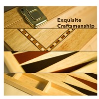 Jeu de backgammon de luxe en bois de haute qualité, ensemble pliable avec valise de transport, jeux de société en bois, vente en gros, logo personnalisé