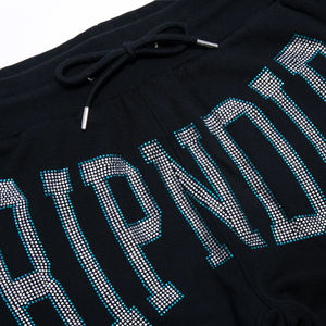 กางเกงวอร์มผู้ชายประดับเพชรเทียม ผ้าฝ้ายนุ่ม สวมใส่สบาย เหมาะสำหรับใส่ลำลองทุกวันอย่างมีสไตล์ - Product Image 4