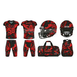 Uniforme de Fútbol Americano 2026 al Mejor Precio, Transpirable, Manga Corta, Spandex/Poliéster, Secado Rápido, Antibacterial, Alta Calidad - Product Image 3