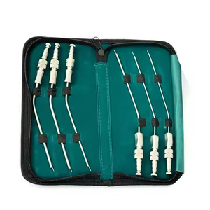 Juego de 6 Tubos de Succión Frazier de Acero Inoxidable Reutilizables, Instrumentos Quirúrgicos de Diagnóstico ORL, Juego de Cánulas de Succión Médicas - Product Image 5
