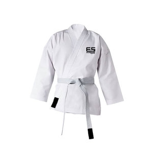 Vêtements d'arts martiaux pour hommes, uniforme de karaté, prix de gros, 100% coton, respirant, séchage rapide, personnalisable - Product Image 5