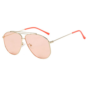 9835 New Fashion Trendy Luxury Classic Metal Double Beam <b>Frame</b> Oversize Shades Designer Custom Vintage Women Sunglasses 2025 - Product Image 6