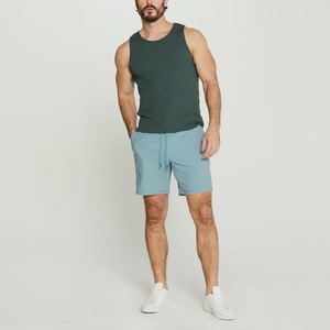 Débardeur côtelé de haute qualité, personnalisé, ajusté, en coton côtelé, pour hommes, pour la salle de sport, l'entraînement, le streetwear, t-shirt sans manches - Product Image 6