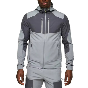 New Arrival Breathable And Material Quick Dry Comfortable <b>Men</b> Windbreaker Suit Best Selling High Quality Solid Color - Product Image 2