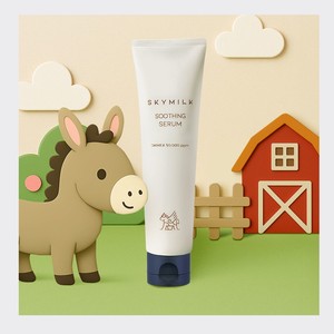 Sérum pour le visage coréen K-Beauty Blooming Days Sky Milk Soothing Serum, fabriqué en Corée, soin unisexe pour la peau, soins du visage coréens. - Product Image 3