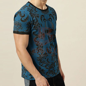 T-shirts pour hommes à sublimation personnalisés, design tendance, coupe ample, imprimés, 100% coton, vente chaude, meilleure qualité, t-shirt à sublimation - Product Image 4