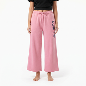 Pantalones Jogger de Pierna Ancha Personalizados para Mujer, Calidad Premium, Corte Holgado, Transpirables, Ecológicos, GSM Personalizado - Product Image 1