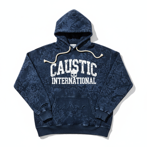Wholesale Rhinestone Hoodie Custom Acid Wash Oversized Streetwear Hoodie - Product Image 5