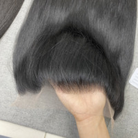 Peluca Frontal HD sin Pegamento con Cierre, 100% Cabello Humano Virgen Vietnamita, Súper Doble Trama, Aspecto Natural, Sin Caída, Invisible