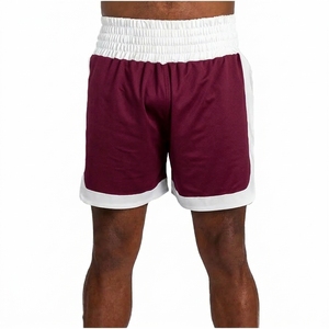New Premium Quality Custom Made Breathable <b>100</b>% <b>Polyester</b> Casual Muay Thai Fight Shorts for Men - Product Image 1