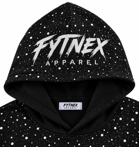 Sudadera con Capucha Negra para Hombre FYTNEX APPAREL, 100% Algodón, Felpa Francesa, Ecológica, Transpirable, Antiarrugas, de Secado Rápido, 290g, Ropa Urbana de Invierno - Product Image 3