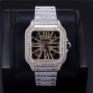 Wholesale Supply Moissanite Diamond <b>Watch</b> <b>for</b> Men Luxury Iced Out Wristwatch with Durable Construction Available At Best Price - Product Image 1